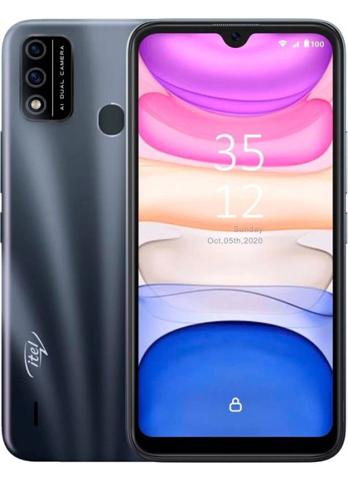 Смартфон Itel A48 2/32GB Чёрный (Gradation Black) | Фото 5 из 5