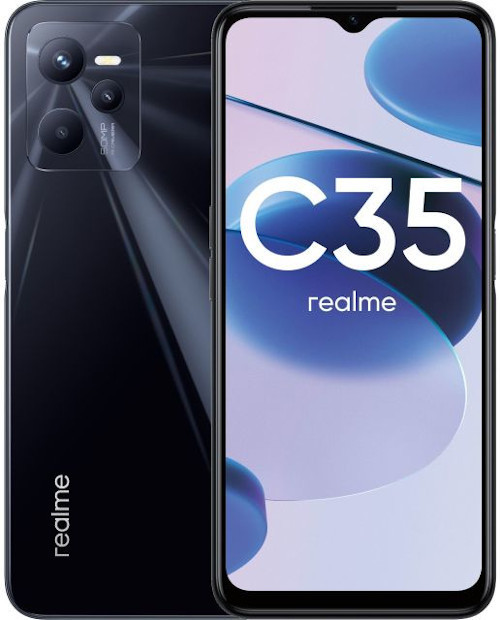 Смартфон Realme C35 4/64GB Черный (Glowing Black) EAC | Фото 4 из 4