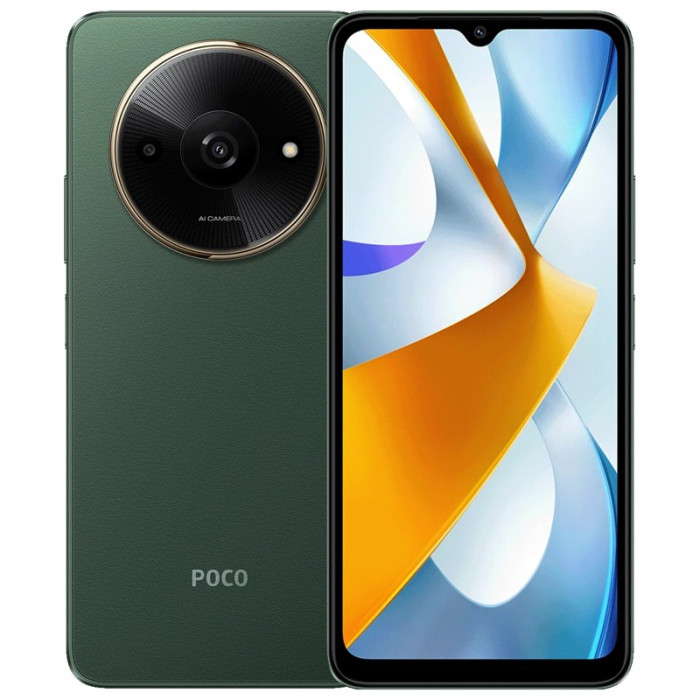 Смартфон Poco C61 3/64GB Зеленый (Green) | Фото 1 из 3