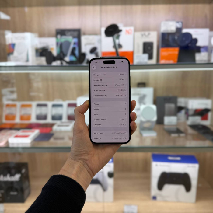 Б/у Смартфон Apple iPhone 14 Pro 256GB Фиолетовый (Deep Purple) | Фото 2 из 5