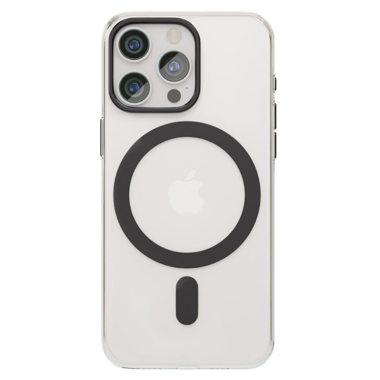 Чехол защитный VLP Diamond Case с MagSafe для iPhone 15 Pro Max, черный