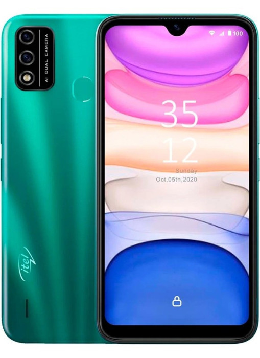 Смартфон Itel A48 2/32GB Зеленый (Gradation Green) | Фото 5 из 5