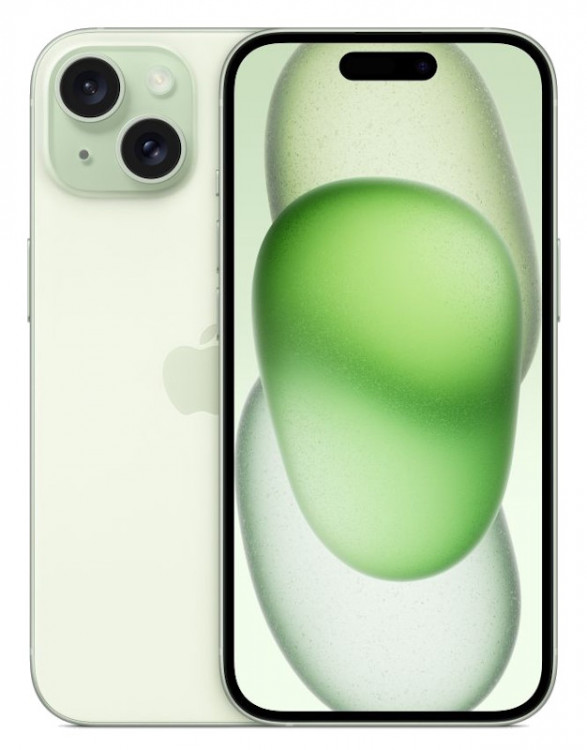 Смартфон Apple iPhone 15 128GB Зеленый (Green) nano SIM + eSIM (Без RuStore)