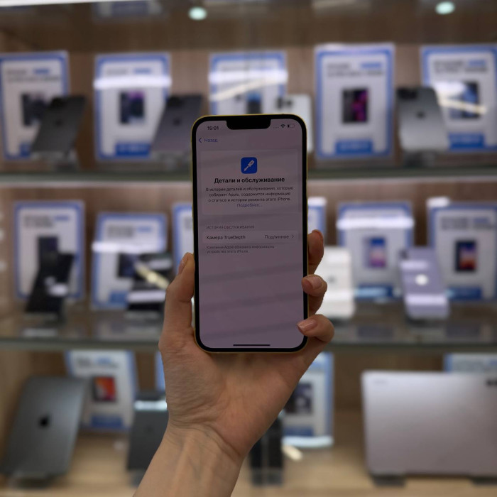 Уценка Смартфон Apple iPhone 14 256GB Желтый (Yellow) nano SIM + eSIM | Фото 3 из 6