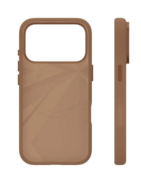 Чехол защитный VLP Aster Pro Case с MagSafe для iPhone 17 Pro, мокка