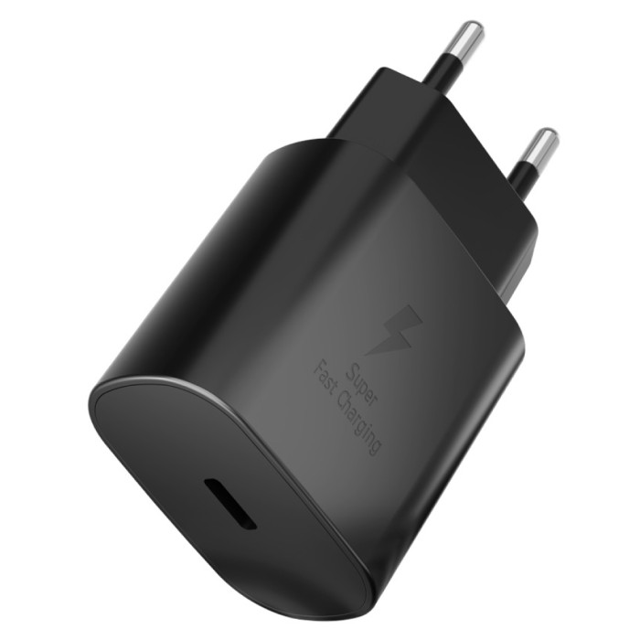 Сетевое зарядное устройство VLP 25Вт USB-C, PD, PPS, черный