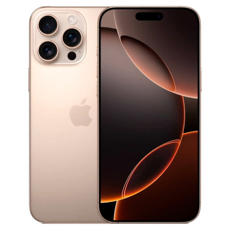 Смартфон Apple iPhone 16 Pro Max 256GB Пустынный титан (Desert Titanium) nano SIM + eSIM (Без RuStore)