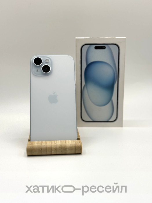 Уценка Смартфон Apple iPhone 15 128GB Голубой (Blue)