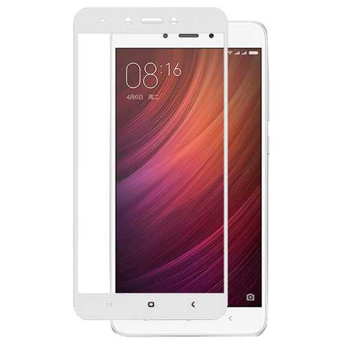 Защитное стекло для Xiaomi Redmi 4X Белое | Фото 2 из 2