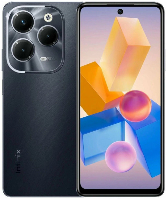 Смартфон Infinix Hot 40 Pro 8/256GB Черный EAC | Фото 3 из 3