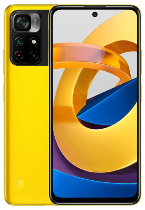Смартфон Poco M4 Pro 5G 4/64GB Желтый (Yellow) EU
