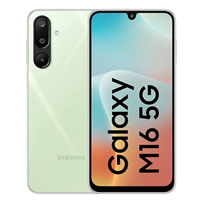 Смартфон Samsung Galaxy M16 5G 6/128GB Мятный (Mint Green) | Фото 1 из 3