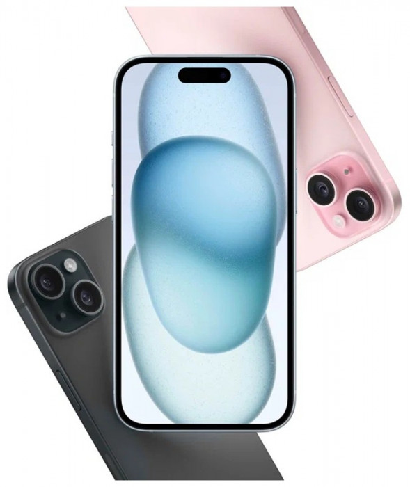 Смартфон Apple iPhone 15 512GB Голубой (Blue) eSim (Без RuStore) | Фото 9 из 11