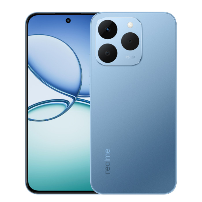 Смартфон Realme 15T 8/256GB Голубой металлик (Silk Blue)