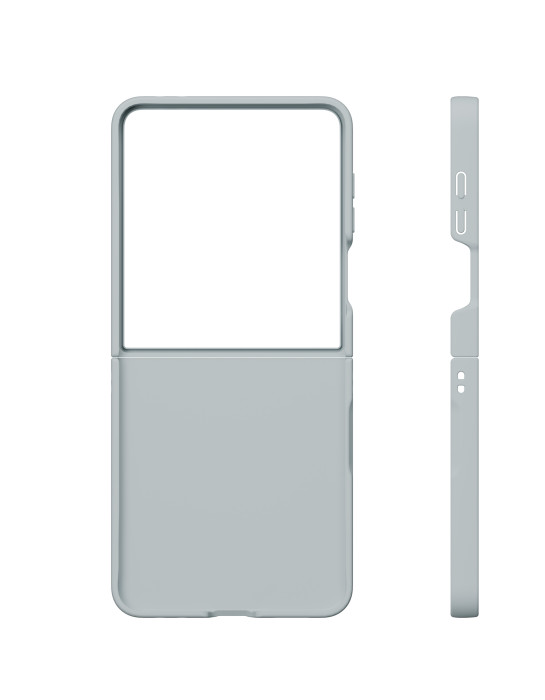 Чехол защитный VLP Flex Case с MagSafe для Samsung Z Flip 7, серый