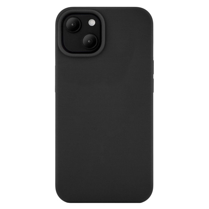 Чехол защитный uBear Touch Mag Case для iPhone 14, MagSafe совместимый, силикон, софт-тач, черный