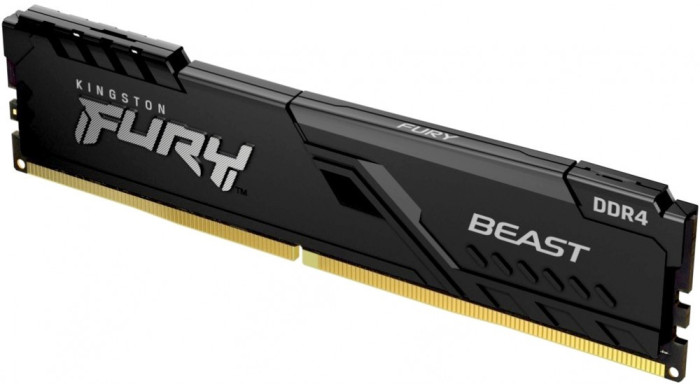 Оперативная память 16Gb DDR4 3600MHz Kingston Fury Beast Black (KF436C18BB/16)