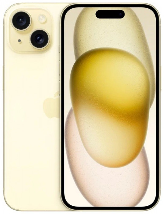 Смартфон Apple iPhone 15 512GB Желтый (Yellow) eSim