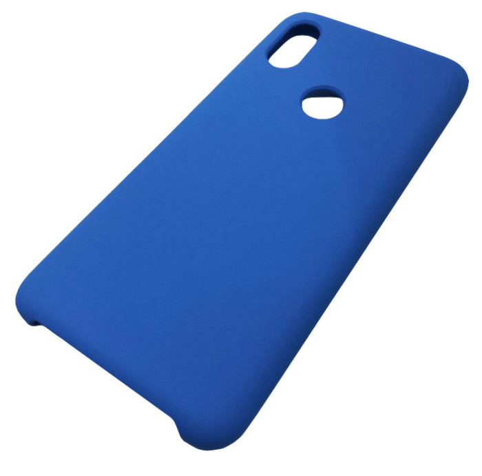 Чехол-накладка Silicone Cover для Xiaomi Redmi 6A Синий | Фото 3 из 3