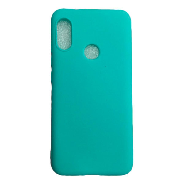 Чехол-накладка силиконовая Silicone Cover для Xiaomi Redmi Note 6 Pro Темно-зеленая