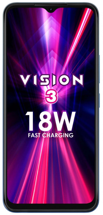 Смартфон Itel Vision 3 3/64GB Чёрный (Deep Ocean Black) | Фото 3 из 4