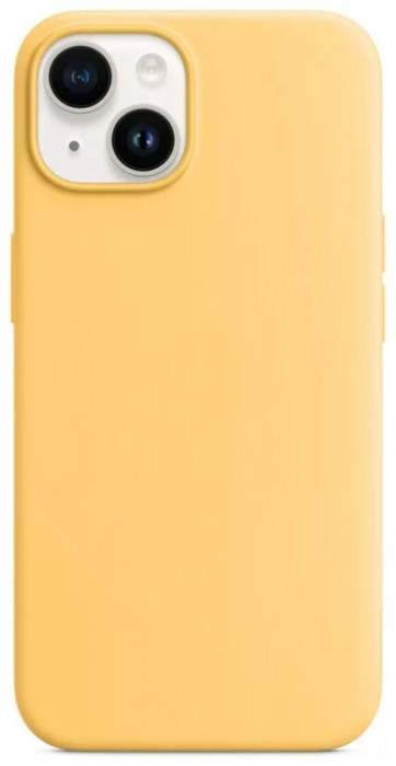 Чехол Silicone Case MagSafe для iPhone 14 Sunglow