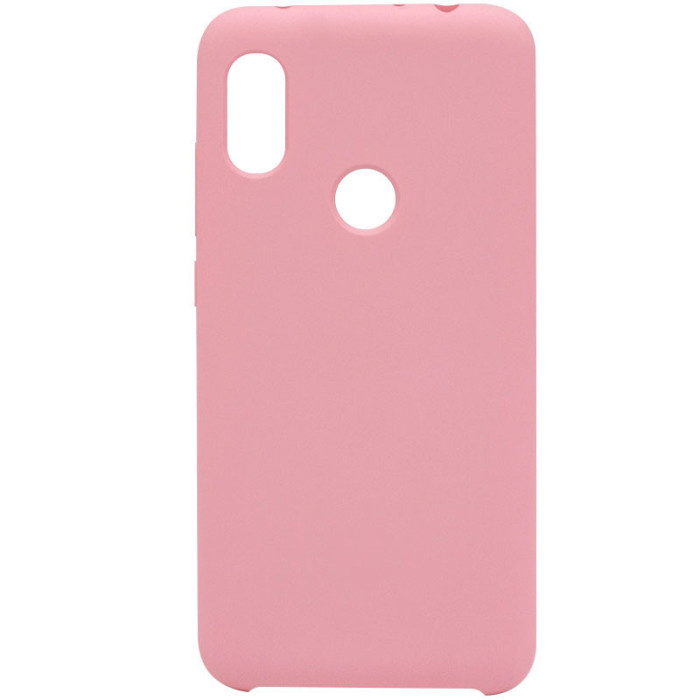 Чехол-накладка силиконовая Silicone Cover для Xiaomi Redmi Note 6 Pro Песочно-Розовый | Фото 3 из 3