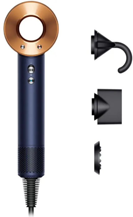 Фен Dyson Supersonic HD07 Темно-Синий/Медь (113277-01) (Prussian Blue/Bright Copper)