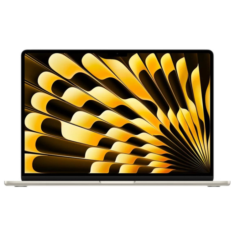 Ноутбук Apple MacBook Air 15 2025 MC6K4 (Apple M4, 10-Core GPU 24GB/512GB, SSD ) Золотой (Starlight)