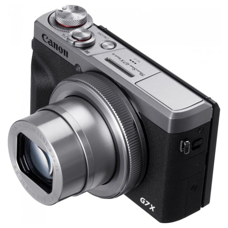 Фотоаппарат Canon PowerShot G7 X Mark III Серебристый (Silver)