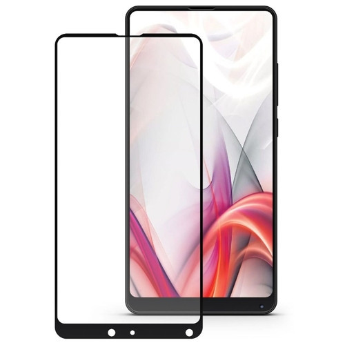 Защитное 3D стекло для Xiaomi Mi Mix 2s тех.пак Черное | Фото 2 из 2