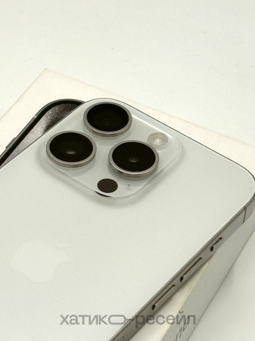 Б/У Смартфон Apple iPhone 15 Pro 128GB Белый Титан (White Titanium)