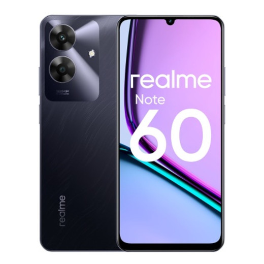 Смартфон Realme Note 60 4/128GB Черный (Voyage Blue) — 