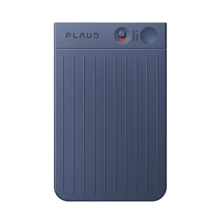 Диктофон Plaud Note с искусственным интеллектом ChatGPT, 64Gb, Синий (Navy Blue)