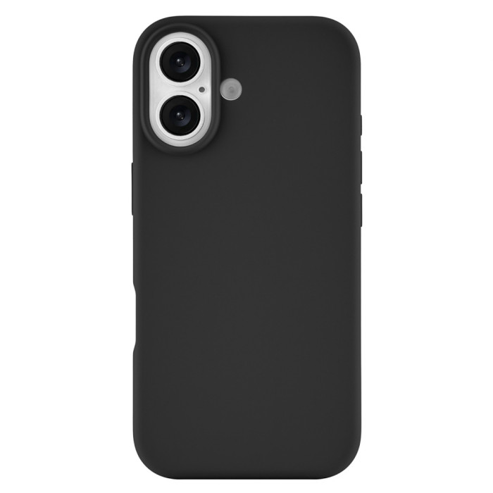 Чехол защитный uBear Touch Mag Case для iPhone 17, MagSafe совместимый, силикон, софт-тач, черный