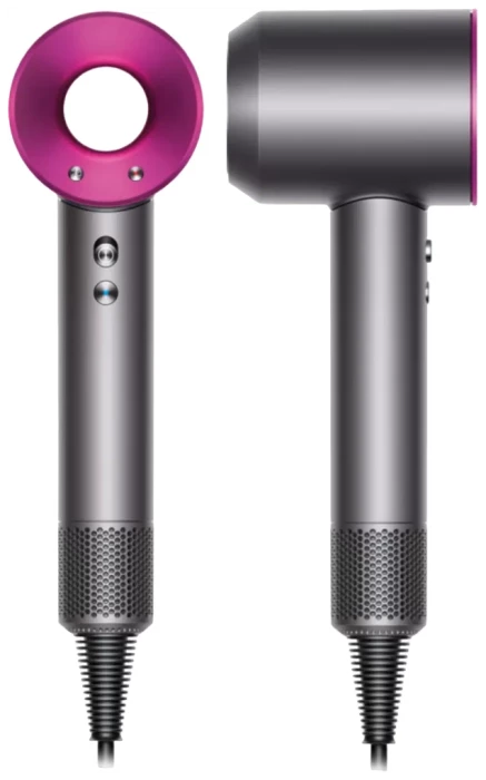 Фен Dyson Supersonic HD08 Серый/Фуксия (Iron/Fuchsia) | Фото 1 из 3