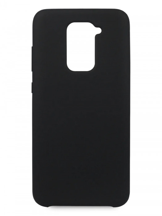 Чехол Silicone Case для Redmi Note 9 черный | Фото 1 из 2