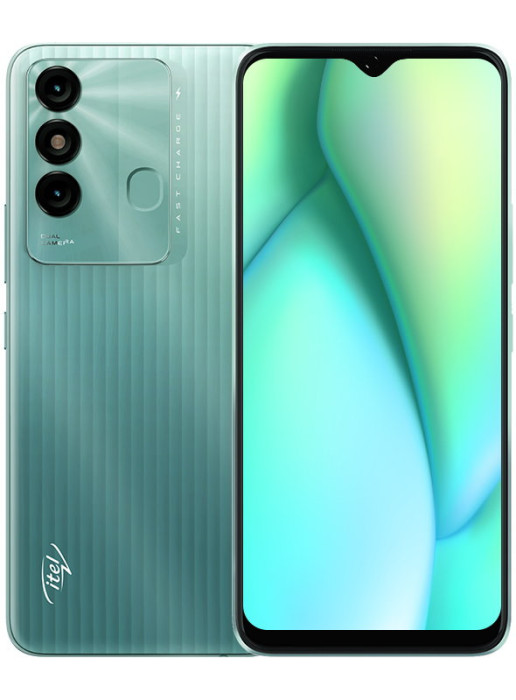 Смартфон Itel Vision 3 Plus 4/64GB Зеленый (Mint Green) | Фото 2 из 2