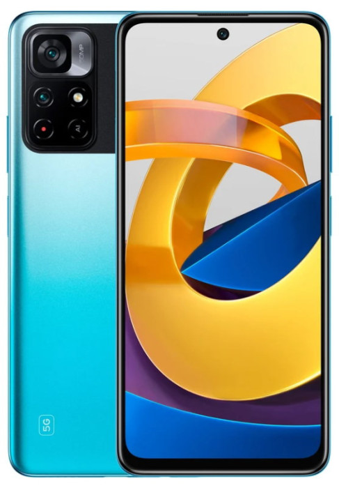Смартфон Poco M4 Pro 5G 6/128GB Голубой (Blue) EU | Фото 7 из 7