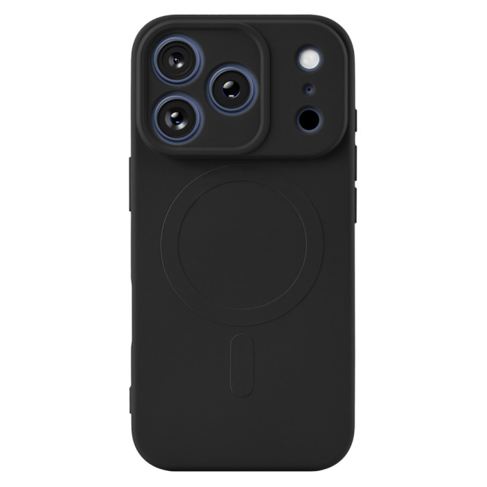 Чехол защитный Rocket Sense Mag для iPhone 17 Pro Max, soft-touch матовый, TPU, чёрный