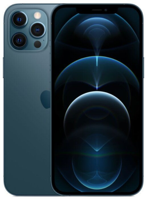 Смартфон Apple iPhone 12 Pro Max 256GB Тихоокеанский синий (Pacific Blue) | Фото 2 из 2
