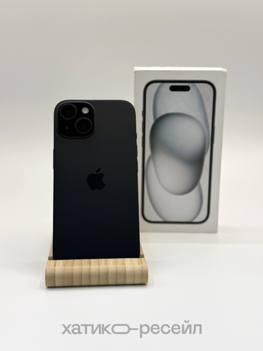 Уценка Смартфон Apple iPhone 15 128GB Черный (Black) nano SIM + eSIM