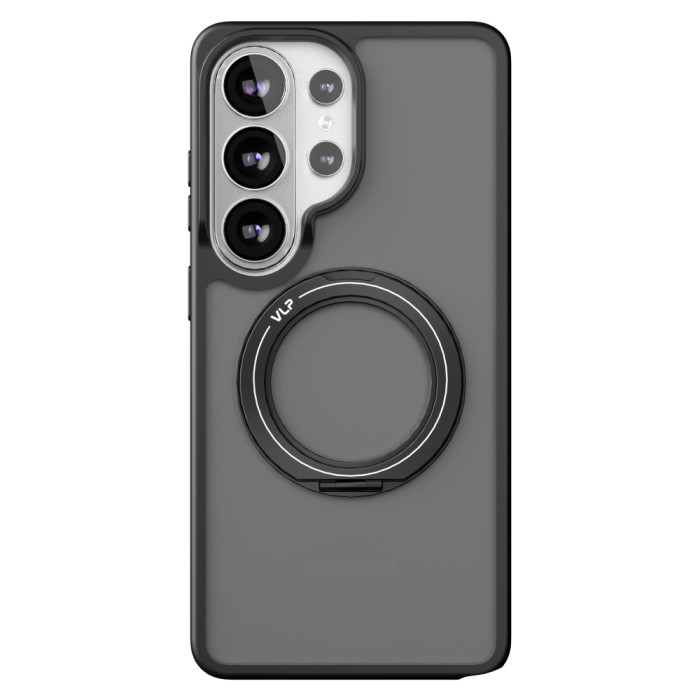 Чехол защитный VLP Ring Case с MagSafe для Samsung Galaxy S26 Ultra, черный