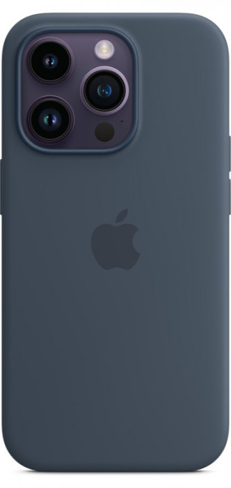 Чехол Silicone Case MagSafe для iPhone 14 Pro Strom Blue | Фото 2 из 3