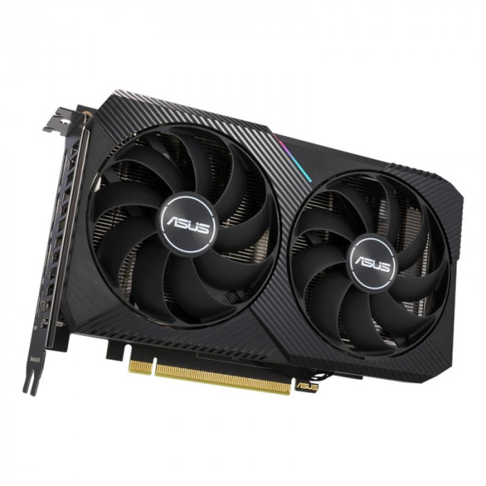Видеокарта ASUS DUAL GeForce RTX 3060 Ti V2 MINI OC (DUAL-RTX3060TI-O8G-MINI-V2), Retail | Фото 4 из 13