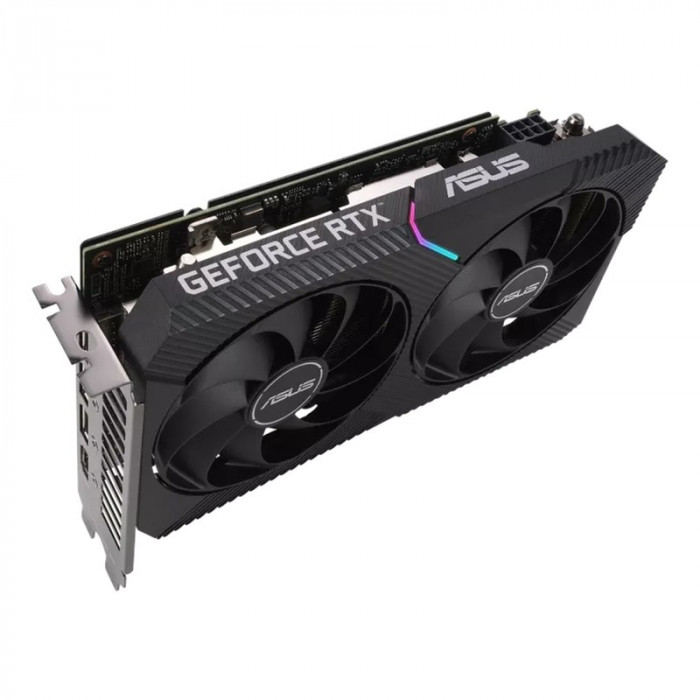 Видеокарта ASUS DUAL GeForce RTX 3060 Ti V2 MINI OC (DUAL-RTX3060TI-O8G-MINI-V2), Retail | Фото 9 из 13