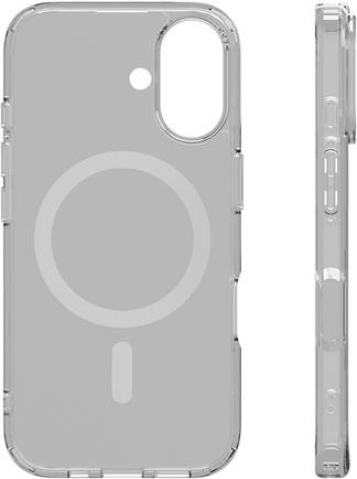 Чехол защитный VLP LITE Air Case с MagSafe для iPhone 16 Plus, прозрачный