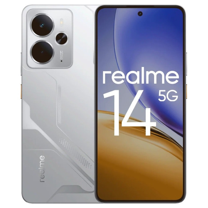 Смартфон realme 14 12/256GB Серебряный