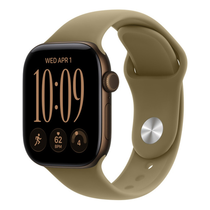 Умные часы Apple Watch Series 12 42mm Dark Bronze Aluminum Case with Olive Sport Band