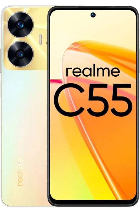 Смартфон Realme C55 8/256GB Желтый (Champion Gold) EAC | Фото 10 из 10